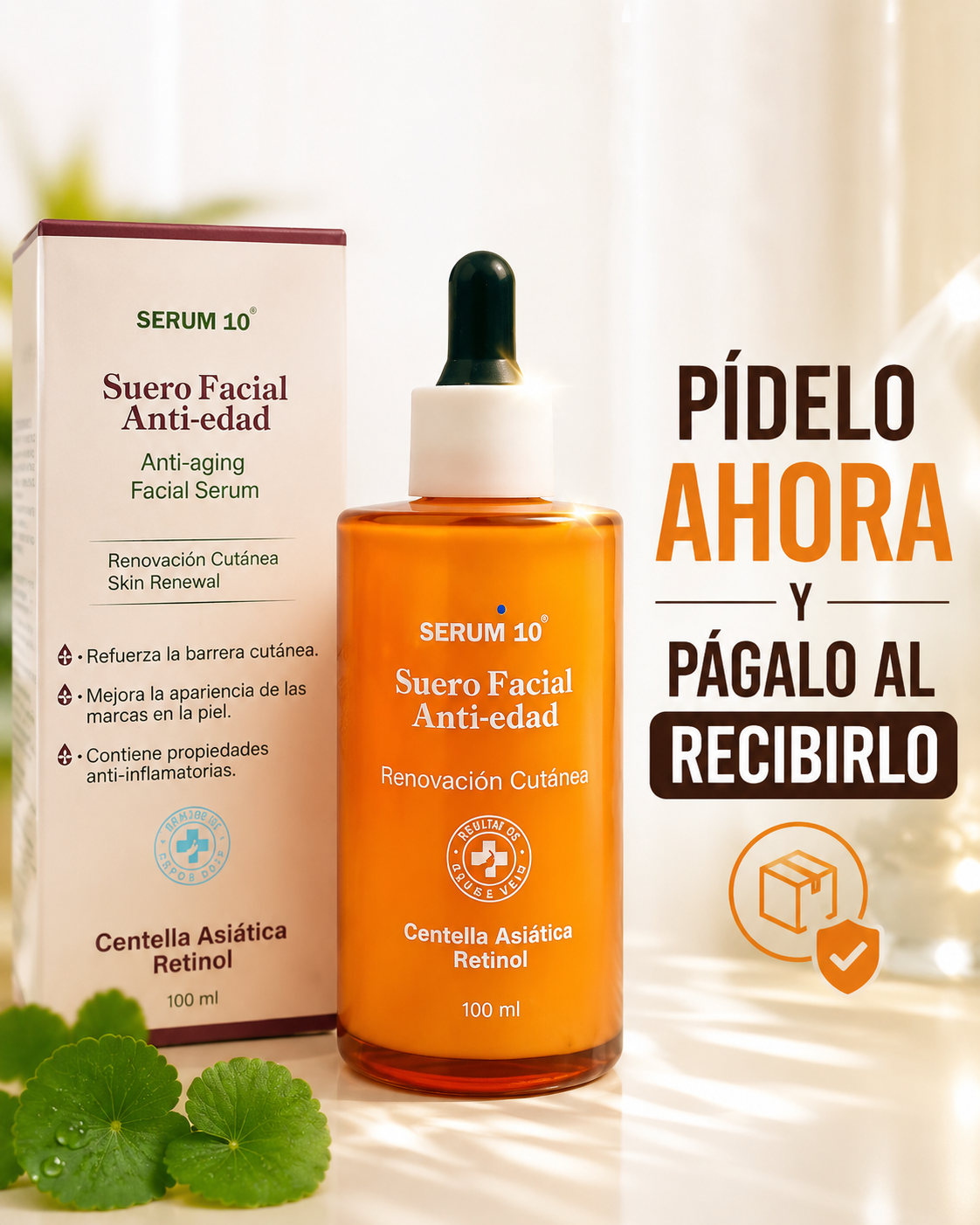 Serum Anti-Edad, Suero Facial.