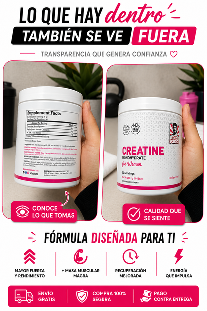 Creatina Monohidratada - 100% Original