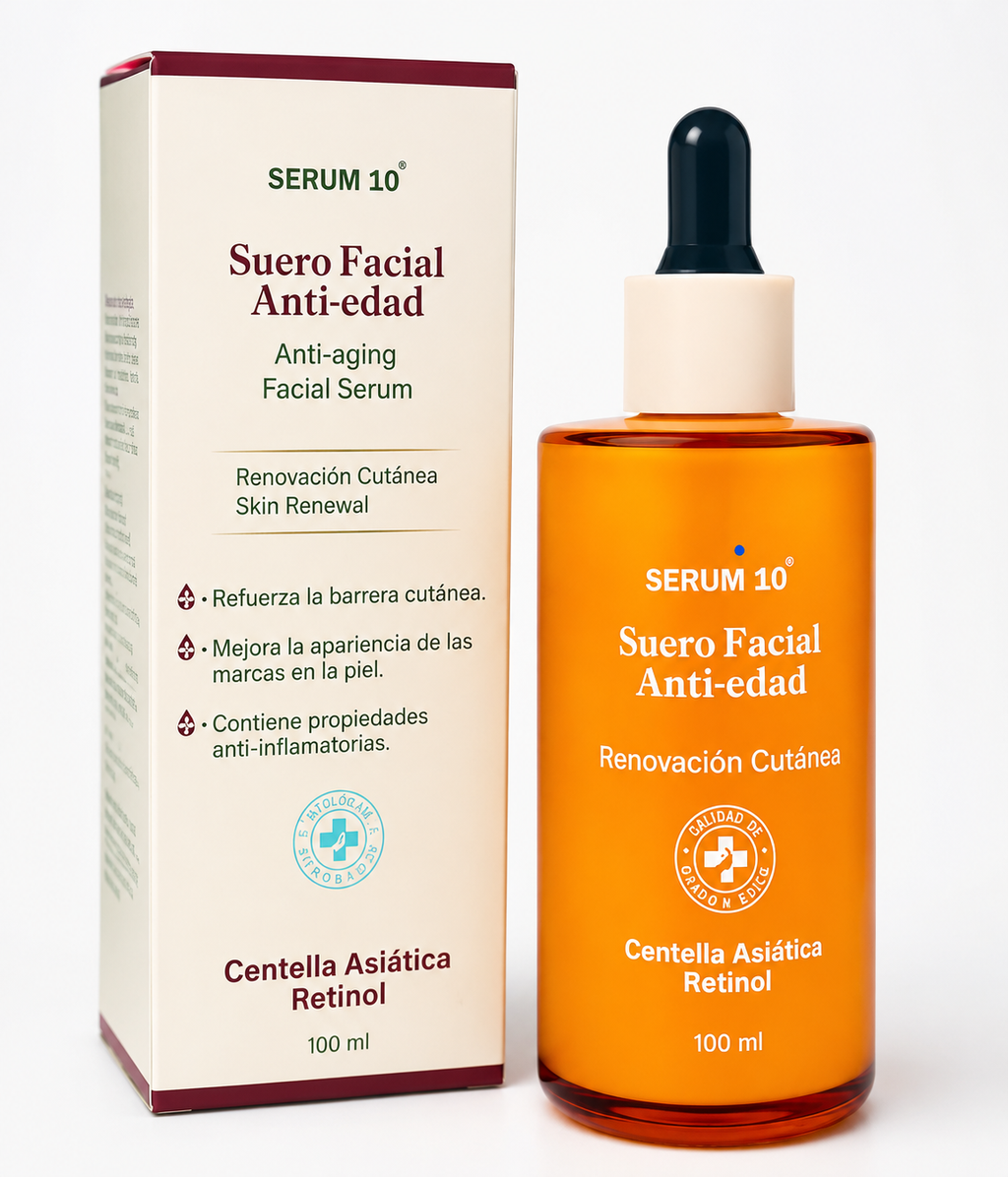 Serum Anti-Edad, Suero Facial.