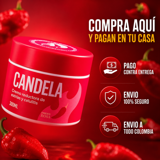 Candela crema reductor.