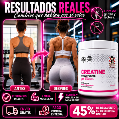 Creatina Monohidratada - 100% Original