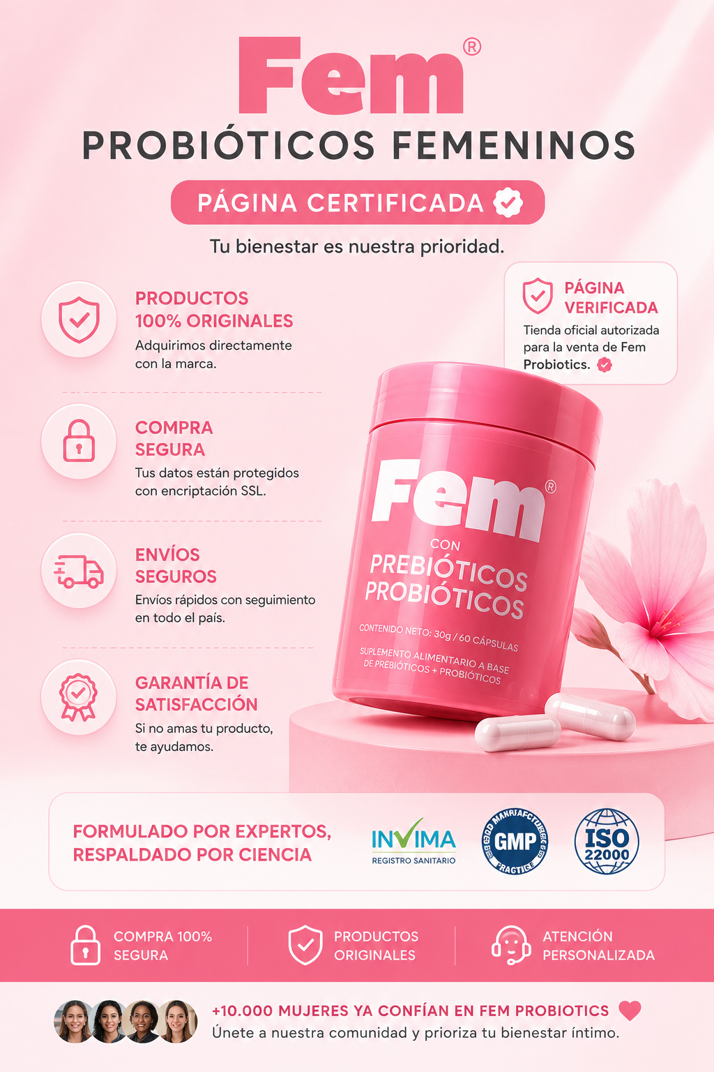 Fem probiotic 100% original