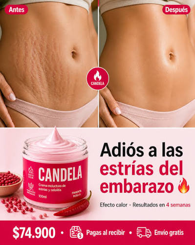 Candela crema reductor